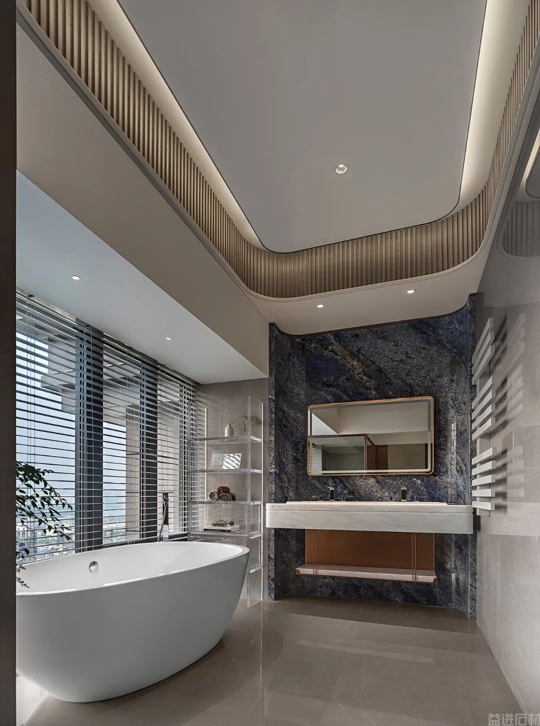 极致奢华大理石卫生间精美案例大放送!(图8) 图片