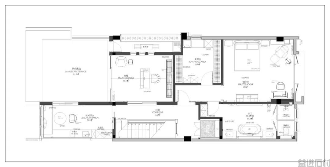 石材案例 | 880m²现代风别墅