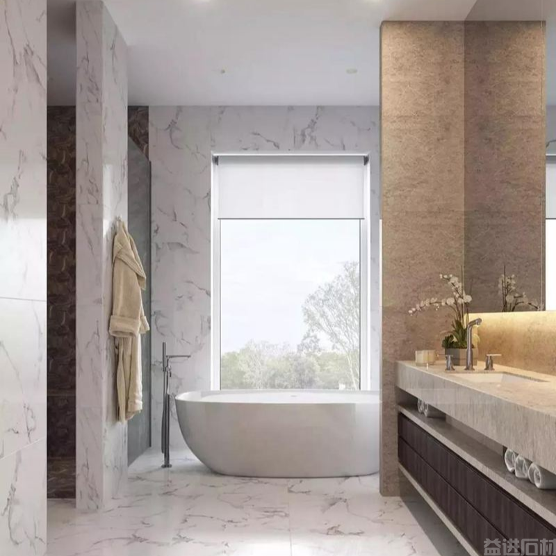 卫浴空间石材超薄墙体工艺 | 施工细节和防水处理(图14)