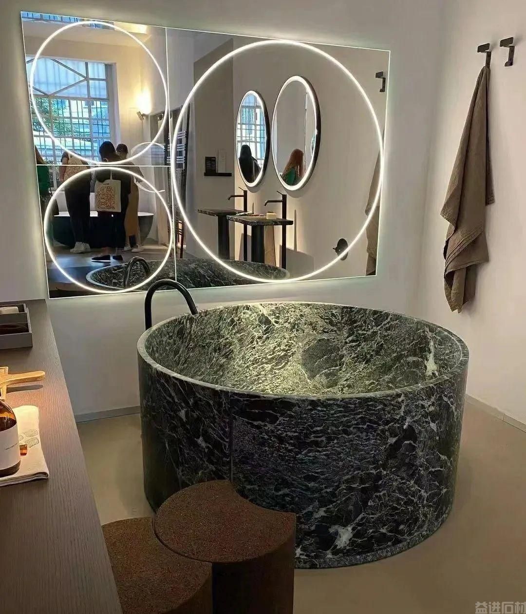 大理石在卫浴空间的搭配设计，真高级(图30)