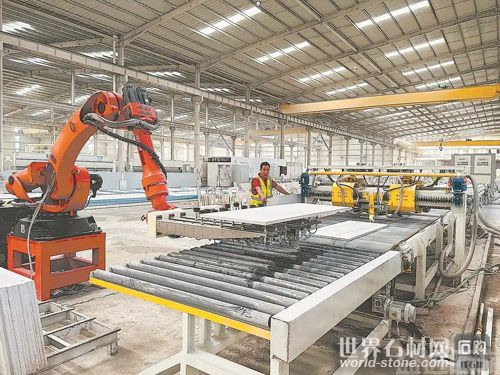七轴机械臂赋能石材产业“智”变(图1)